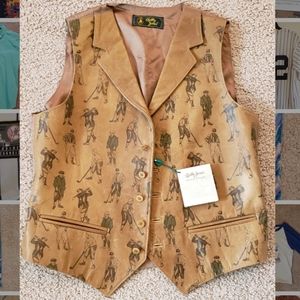 Bobby Jones Calf leather vest